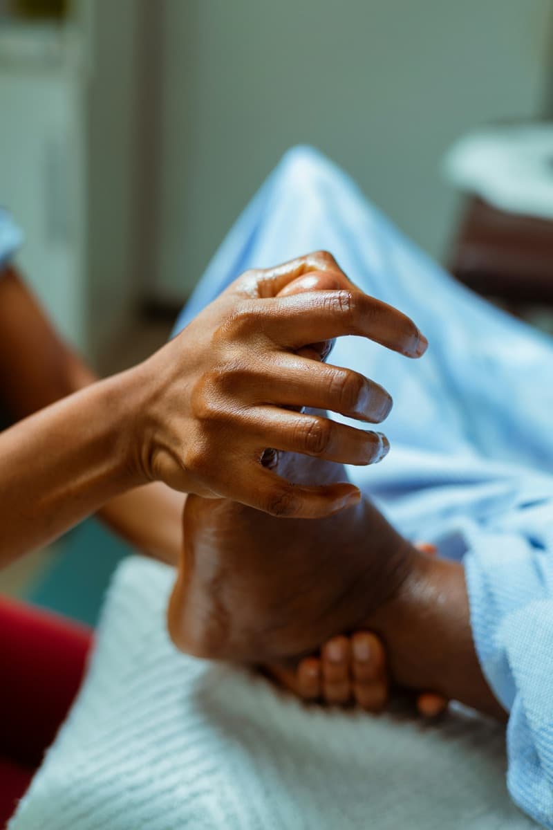 Gentle in-home foot care treatment